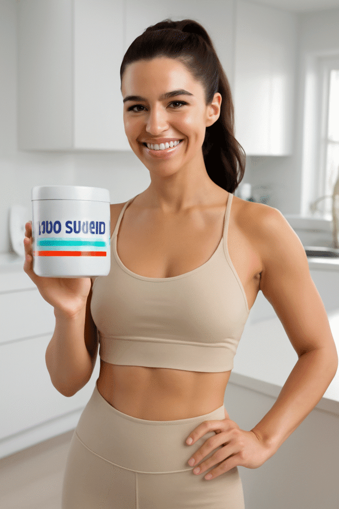 OxyShred Fat Burner product tub on table